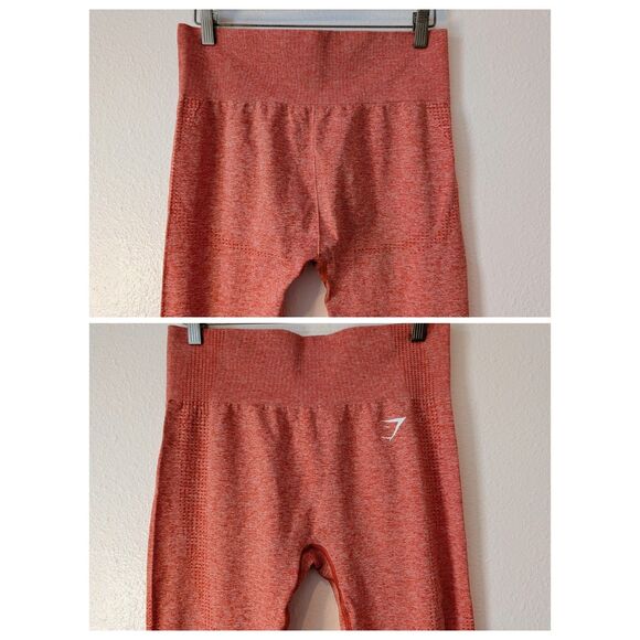 Gymshark Seamless "Vital" High-Waist Leggings Textured Compression - Picture 6 of 9